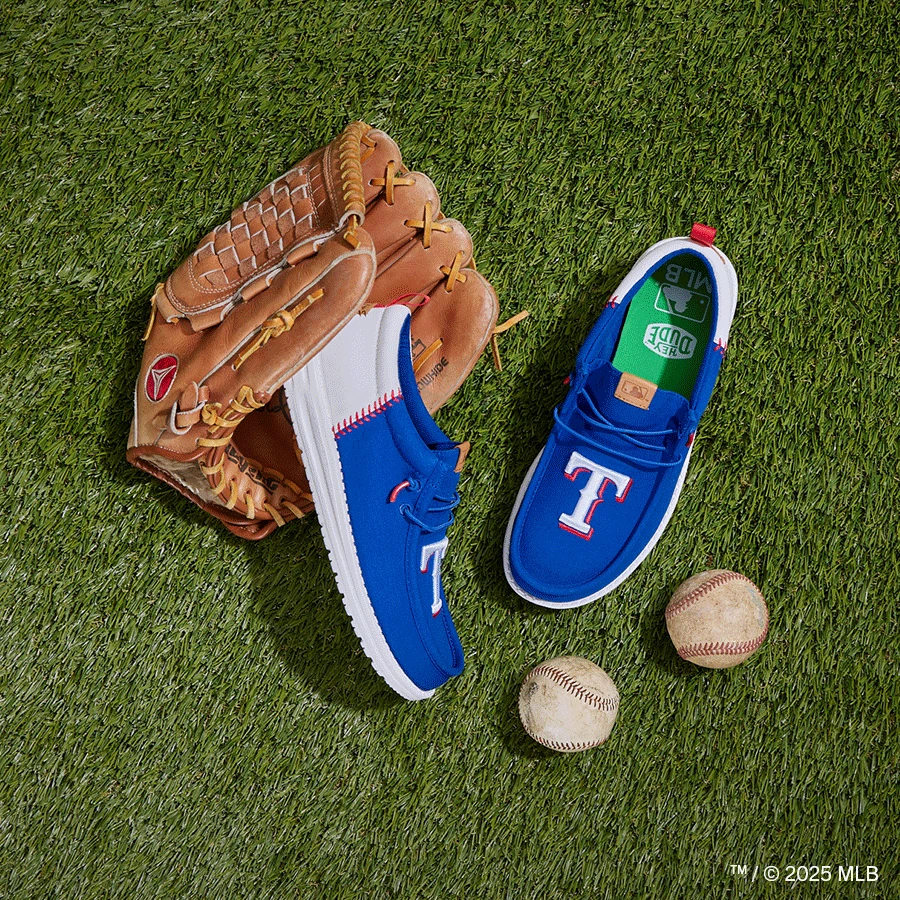 MLB Rangers™ Wally Funk - Rangers Royal/White 4 MLB Rangers™ Wally Funk - Rangers Royal/White - Image 2