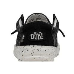 Wally Toddler Stretch - Black -Hey Dude Store 40035 001 WALLY TODDLER STRETCH BLACK LEFT 5