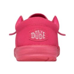 Wally Youth Funk Mono - Electric Pink -Hey Dude Store 40045 6QQ WALLYYOUTHFUNKMONO ELECTRICPINK LEFTBACK