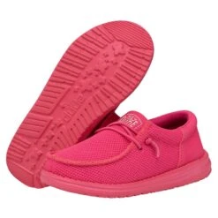Wally Youth Funk Mono - Electric Pink -Hey Dude Store 40045 6QQ WALLYYOUTHFUNKMONO ELECTRICPINK PAIRBOTTOM