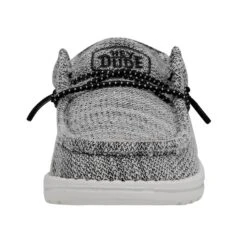 Wally Youth Stretch - Yin And Yang -Hey Dude Store 40050 1JG WALLY YOUTH STRETCH YIN YANG LEFT 4