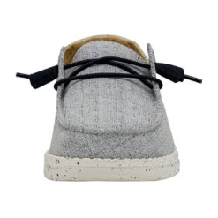 Wendy Chambray - White Light Blue -Hey Dude Store 40058 4ND WENDY CHAMBRAY WHITE BLUE LEFT 4