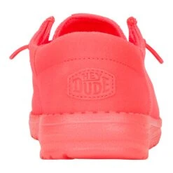 Wendy Funk Mono - Fiery Coral -Hey Dude Store 40065 79C WENDYFUNKMONO FIERYCORAL BACK 1