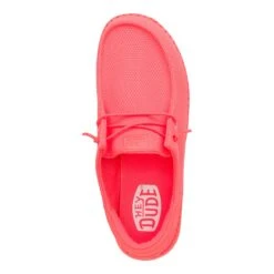 Wendy Funk Mono - Fiery Coral -Hey Dude Store 40065 79C WENDYFUNKMONO FIERYCORAL TOP