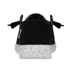 Wendy Wide - Black Odyssey -Hey Dude Store 40150 0YF WENDYBASICWIDE BLACKODYSSEY LEFTBACK