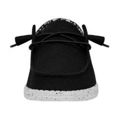 Wendy Wide - Black Odyssey -Hey Dude Store 40150 0YF WENDYBASICWIDE BLACKODYSSEY LEFTFRONT