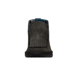 Denny Crafted Boot - Black/Black -Hey Dude Store 40209 060 DENNYHEAVYCANVAS BLACKBLACK LEFTFRONT