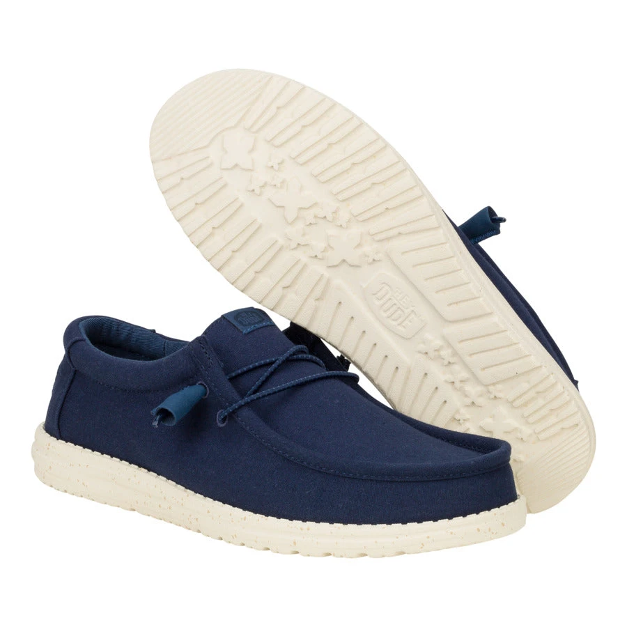 Wally Canvas - Navy 5 Wally Canvas - Navy - Image 3