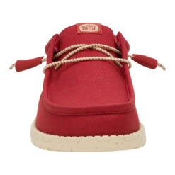 Wally Canvas - Chili -Hey Dude Store 40375 660 WALLYCANVAS CHILI FRONT conversion1