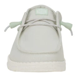 Wendy Canvas - Grey -Hey Dude Store 40386 030 WENDYCANVAS GREY FRONT conversion1