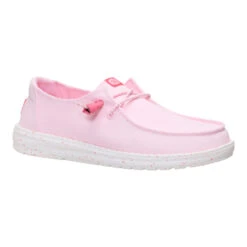 Wendy Canvas - Light Pink -Hey Dude Store 40386 6JN WENDYCANVAS LIGHT PINK 3QTR conversion1