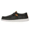 Wally Plaid - Grey 1 Wally Plaid - Grey -Hey Dude Store 40402 030 WALLYPLAID GREY LEFTSIDE conversion1