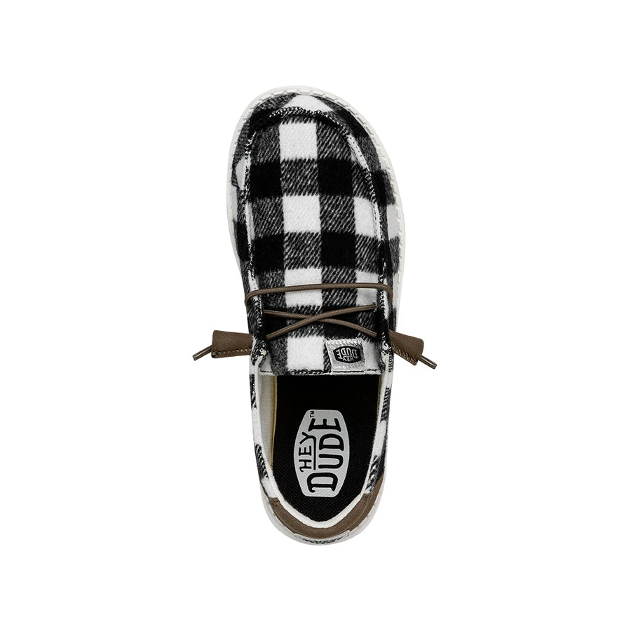 Wendy Buffalo Plaid - White And Black Plaid 8 Wendy Buffalo Plaid - White And Black Plaid - Image 6
