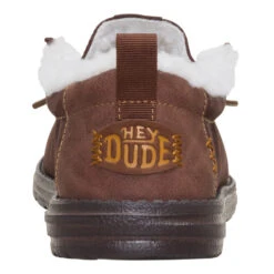 Wally Warmth - Brown/Brown 14 Wally Warmth - Brown/Brown -Hey Dude Store 40627 21D WALLYWARMTH BROWNBROWM BACK conversion1