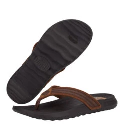 Myers Flip Classic - Brown/Brown 13 Myers Flip Classic - Brown/Brown -Hey Dude Store 40721 21D MYERS FLIP CLASSIC BROWN BROWN PAIR BOTTOM conversion1