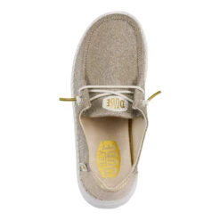 Wendy Youth Metallic Sparkle - Gold -Hey Dude Store 40830 710 WENDY Y METALLIC SPARKLE GOLD LEFT TOP