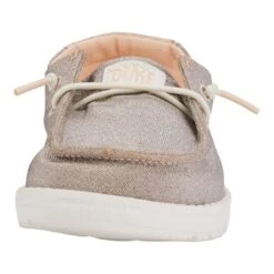 Wendy Youth Metallic Sparkle - Rose Gold -Hey Dude Store 40830 7D9 WENDY Y METALLIC SPARKLE ROSE GOLD LEFT FRONT