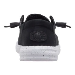 Wendy Stretch Canvas - Black Odyssey -Hey Dude Store 40902 0YF WENDYSTRETCHCANVAS BLACKODYSSEY BACK conversion1