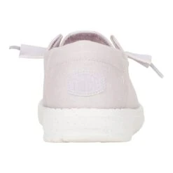 Wendy Stretch Canvas - Lavender -Hey Dude Store 40902 530 WENDYSTRETCHCANVAS LAVENDER BACK