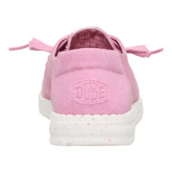 Wendy Stretch Canvas - Foxglove Pink -Hey Dude Store 40902 79S WENDYSTRETCHCANVAS FOXGLOVEPINK BACK conversion1