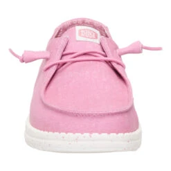 Wendy Stretch Canvas - Foxglove Pink -Hey Dude Store 40902 79S WENDYSTRETCHCANVAS FOXGLOVEPINK FRONT conversion1