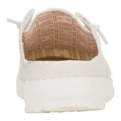 Wendy Slip Classic - White 15 Wendy Slip Classic - White -Hey Dude Store 41269 100 WENDYSLIPCLASSIC WHITE BACK