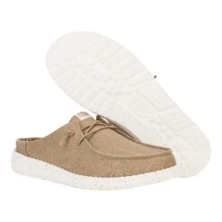 Wendy Slip Classic - Walnut -Hey Dude Store 41269 267 WENDYSLIPCLASSIC WALNUT PAIR BOTTOM