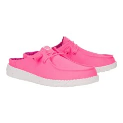 Wendy Slip Classic - Neon Pink -Hey Dude Store 41269 676 WENDYSLIPCLASSIC NEONPINK PAIR