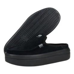 Austin Lift Classic - Black/Black -Hey Dude Store 41272 060 AUSTIN W STACKED CLASSIC BLACK BLACK PAIR BOTTOM