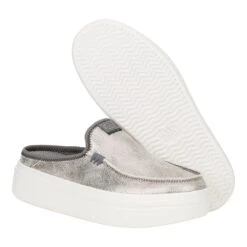 Austin Lift Classic - Metallic Charcoal -Hey Dude Store 41272 0GD AUSTINLIFTCLASSIC METALLICCHARCOAL PAIR BOTTOM