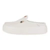 Austin Lift Leather Women - White -Hey Dude Store 41759 100 AUSTIN LIFT LEATHER WHITE LEFT SIDE