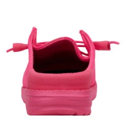 Wendy Slip Mono - Electric Pink -Hey Dude Store 41799 6QQ WENDY SLIP MONO ELECTRIC PINK LEFT BACK conversion1