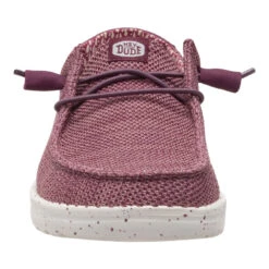 Wendy Stretch Sox - Burgundy -Hey Dude Store 41878 605 WENDYSTRETCHSOX BURGUNDY FRONT conversion1