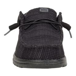 Wally Stretch Sox - Black/Black -Hey Dude Store 41898 060 WALLYSTRETCHSOX BLACK FRONT