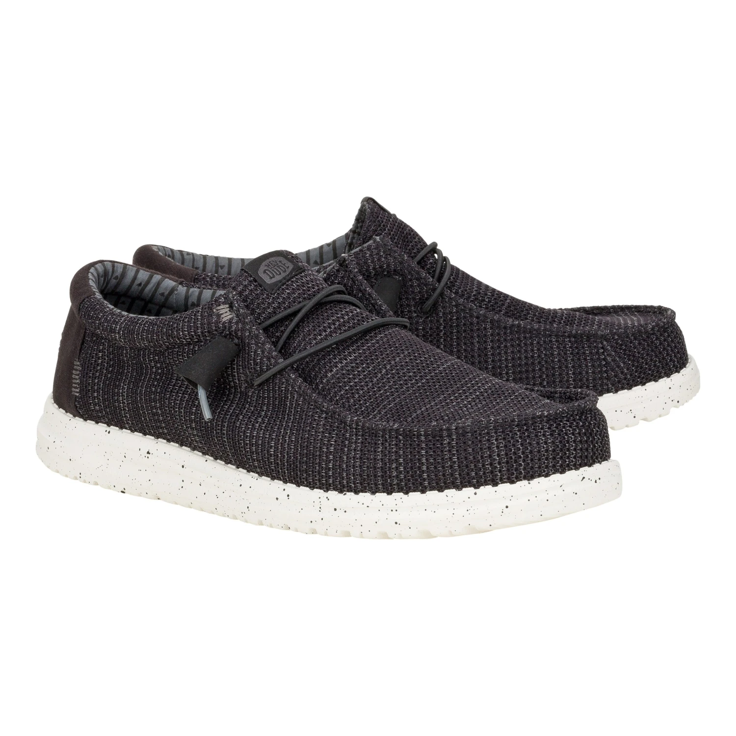 Wally Stretch Sox - Black/White 5 Wally Stretch Sox - Black/White - Image 3