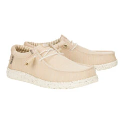 Wally Stretch Sox - Irish Cream/Egret -Hey Dude Store 41898 0LZ WALLYSTRETCHSOX IRISHCREAM EGRET PAIR conversion1