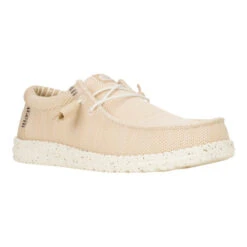 Wally Stretch Sox - Irish Cream/Egret -Hey Dude Store 41898 0LZ WALLYSTRETCHSOX IRISHCREAM EGRET RIGHT 3QTR conversion1