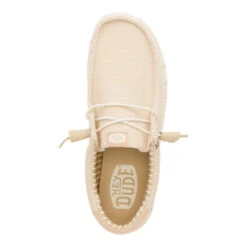 Wally Stretch Sox - Irish Cream/Egret -Hey Dude Store 41898 0LZ WALLYSTRETCHSOX IRISHCREAM EGRET TOP conversion1