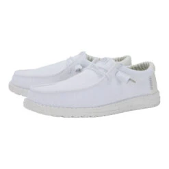 Wally Stretch Sox - White -Hey Dude Store 41898 100 WALLY STRETCH SOX WHITE LEFT PAIR