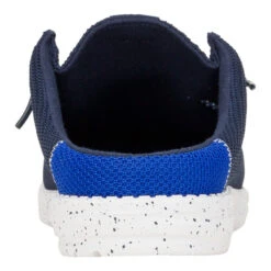 Wally Slip Varsity - Navy -Hey Dude Store 41935 410 WALLYSLIPVARSITY NAVY BACK conversion1