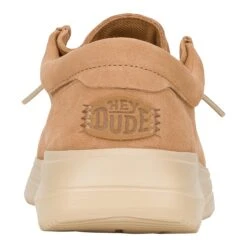Wally Comf Suede - Tobacco Brown/Irish Cream 13 Wally Comf Suede - Tobacco Brown/Irish Cream -Hey Dude Store 41975 2IW WALLYCOMFSUEDE TOBACCOBROWN IRISHCREAM BACK