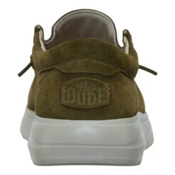 Wally Comf Suede - Dark Olive/Stone Grey 18 Wally Comf Suede - Dark Olive/Stone Grey -Hey Dude Store 41975 3AF WALLYCOMFSUEDE DARKOLIVESTONEGREY BACK conversion1 1c05c830 009a 4da6 a2b1 308b73b61847