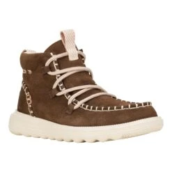 Reyes Suede - Espresso -Hey Dude Store 42012 206 REYESSUEDE ESPRESSO RIGHT 3QTR