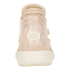 Branson Womens Suede Novelty - Sand/Snake -Hey Dude Store 42021 2HK BRANSONWSUEDENOVELTY SANDSNAKE BACK conversion1