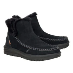 Camden Suede - Black/Black 13 Camden Suede - Black/Black -Hey Dude Store 42028 060 CAMDENSUEDE BLACKBLACK PAIR conversion1