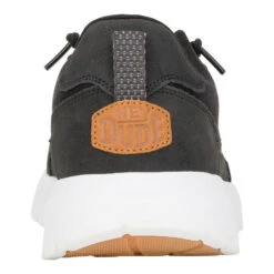 Sirocco Alta Essentials - Black/White -Hey Dude Store 42041 066 SIROCCOALTAMESSENTIALS BLACKWHITE BACK conversion1 c889d457 c081 49dc b438 04d79b2d515f