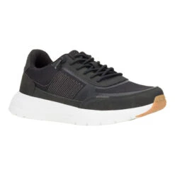 Sirocco Alta Essentials - Black/White -Hey Dude Store 42041 066 SIROCCOALTAMESSENTIALS BLACKWHITE RIGHT 3QTR conversion1 655fc074 1131 41e1 9ff7 427d5ab572e3