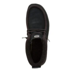 Wally Mid GripR Warmth - Black/Black -Hey Dude Store 42052 060 WALLYMIDGRIPRWARMTH BLACK BLACK TOP conversion1