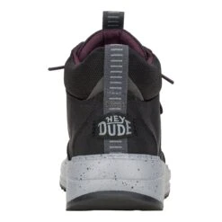 Tahoe Nylon - Grey/Black -Hey Dude Store 42058 00K TAHOENYLON GREYBLACK BACK