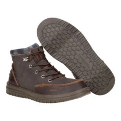 Bradley Classic - Brown 12 Bradley Classic - Brown -Hey Dude Store 42067 255 BRADLEYCLASSIC BROWN PAIR BOTTOM conversion1